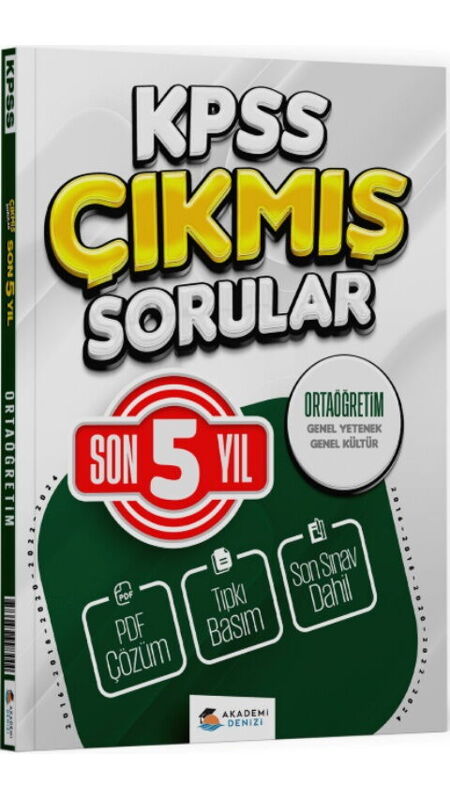 KPSS ÇIKMIŞ SORULAR ORT.ÖĞR GYGK SON 5YIL - 16-24