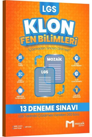 *8.SINIF MOZAİK KLON DENEME FEN BİLİMLERİ - 2025