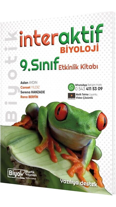 BİYOTİK 09.SINIF İNTERAKTİF ETK. BİYOLOJİ -2025-26
