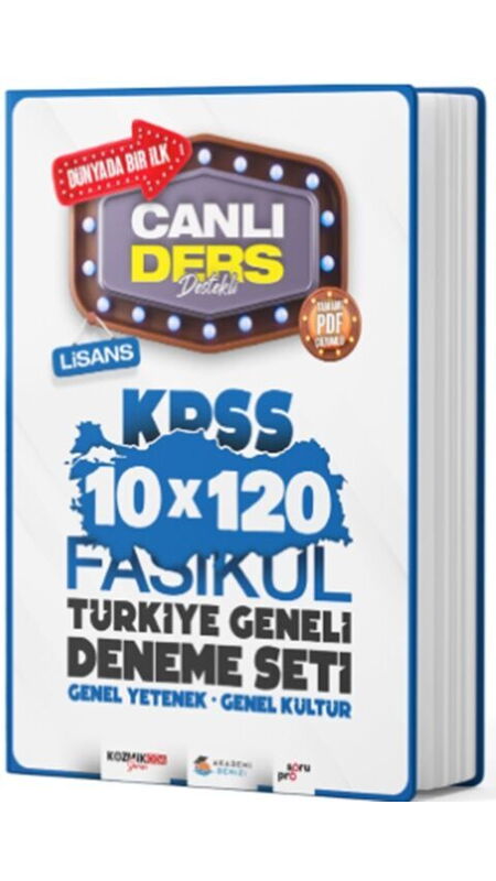 KPSS CANLI DERS DNM SETİ LİSANS GY-GK TG - 25-26