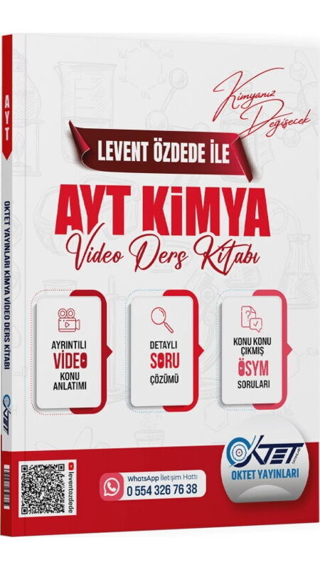 OKTET YKS AYT VİDEO DERS KİTABI KİMYA - 2025-26