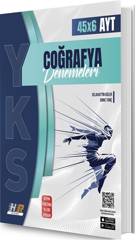 YKS AYT HIZ ve RENK DENEME COĞRAFYA (45*6) - 25-26