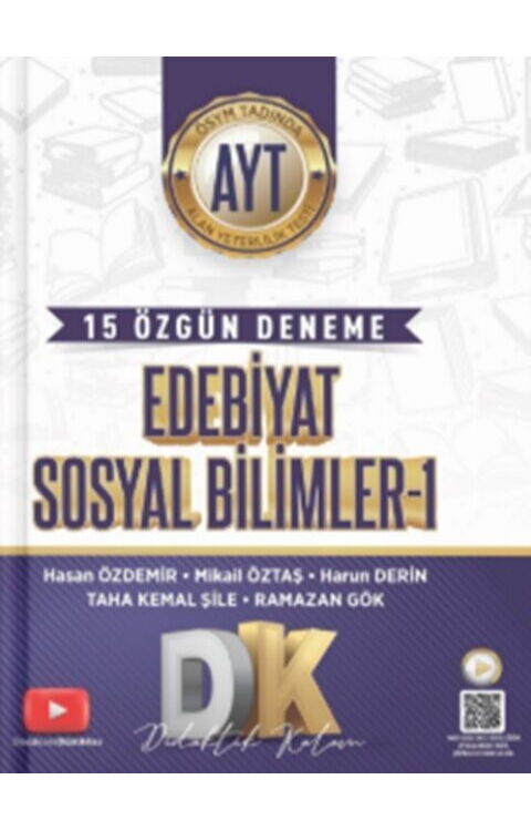 DİDAKTİK KALEM YKS AYT DNM EDEBİYAT-SOS 1 - 25-26