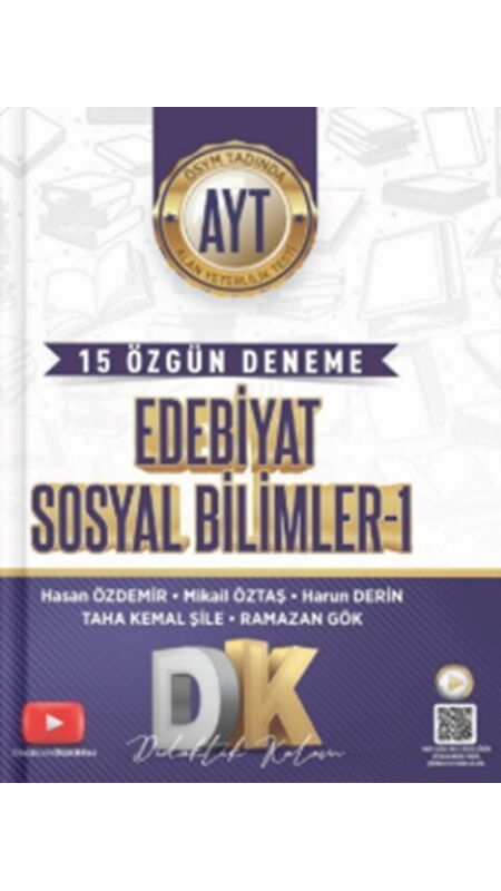 DİDAKTİK KALEM YKS AYT DNM EDEBİYAT-SOS 1 - 25-26