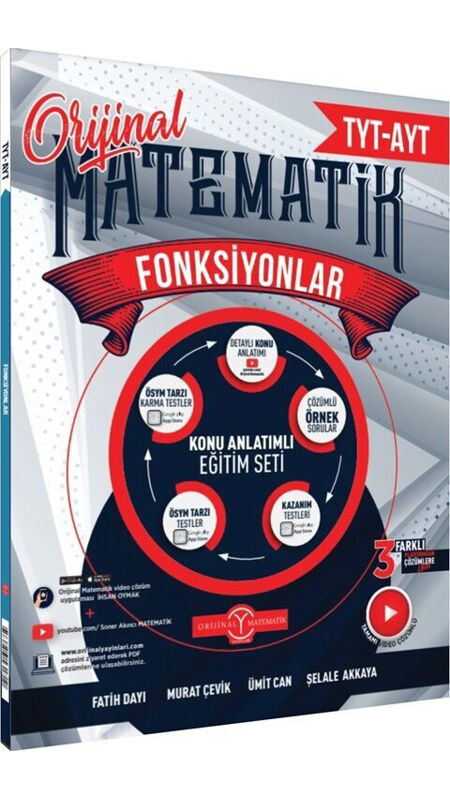 ORİJİNAL YKS TYT AYT KA.SB. FONKSİYONLAR  - 25-26