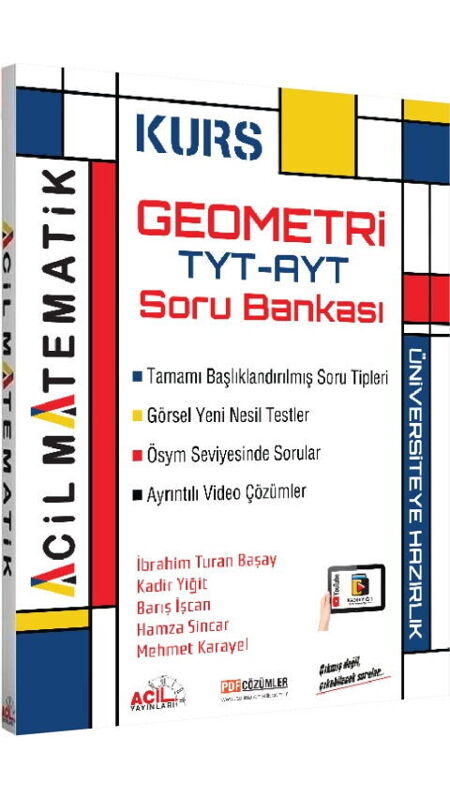 ACİL KURS SERİSİ TYT AYT S.B. GEOMETRİ - 2025-26