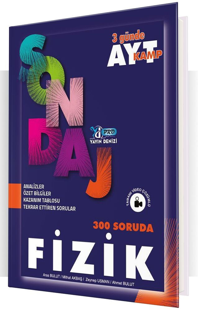 SONDAJ YKS AYT KAMP FİZİK - 2022