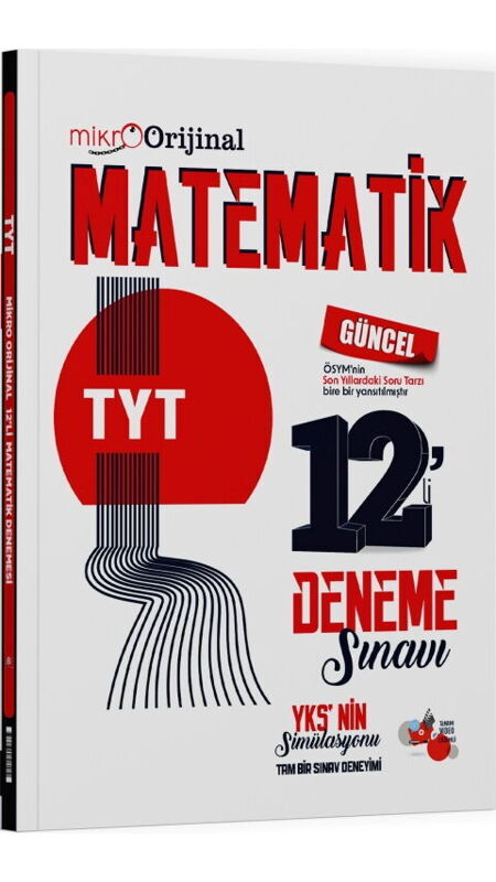 MİKRO ORİJİNAL TYT DENEME 12 Lİ MATEMATİK - 25-26