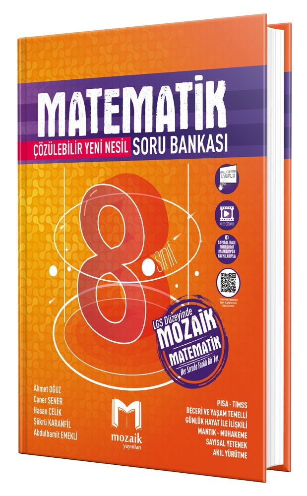 8.SINIF MOZAİK S.B. MATEMATİK - 2025-26