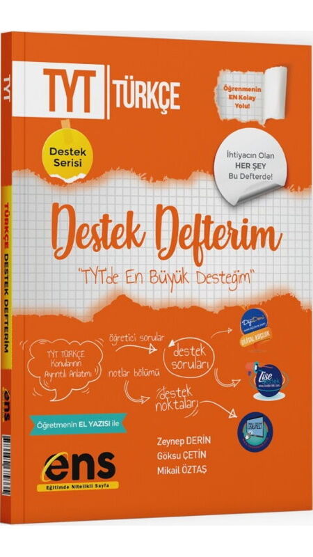 ENS TYT DESTEK DEFTERİM TÜRKÇE - 2025-26