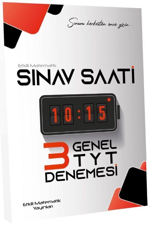 *ETK. MATEMATİK TYT SINAV SAATİ 3 DENEME - 2024