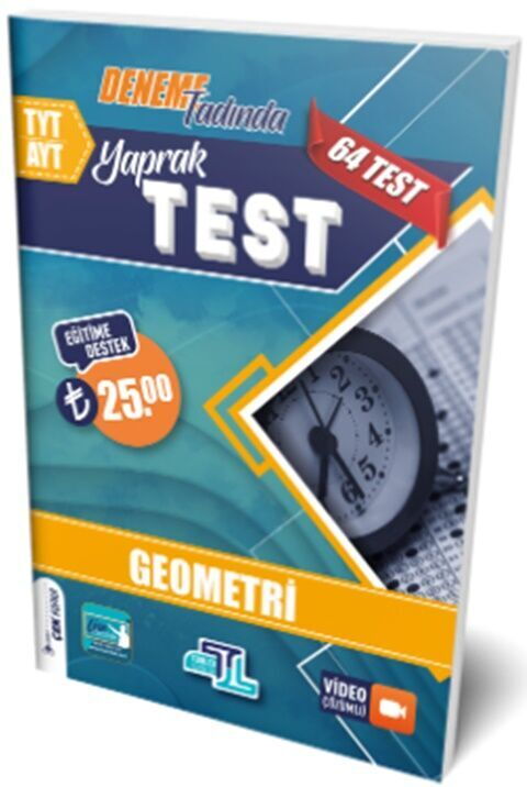 TÜMLER YKS TYT AYT YAPRAK TEST GEOMETRİ - 2023-24