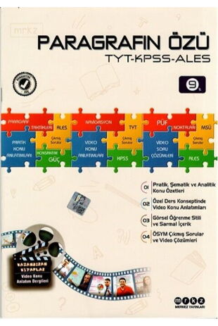 YKS TYT KPSS ALES KÖS PARAGRAFIN ÖZÜ - 2021