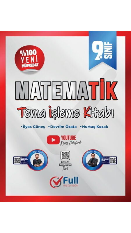 FULL 09.SINIF TEMA İŞLEME KİTABI MATEMATİK - 25-26