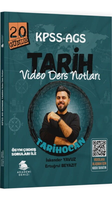 KPSS AGS VİDEO DERS NOTLARI TARİH - 2025-26