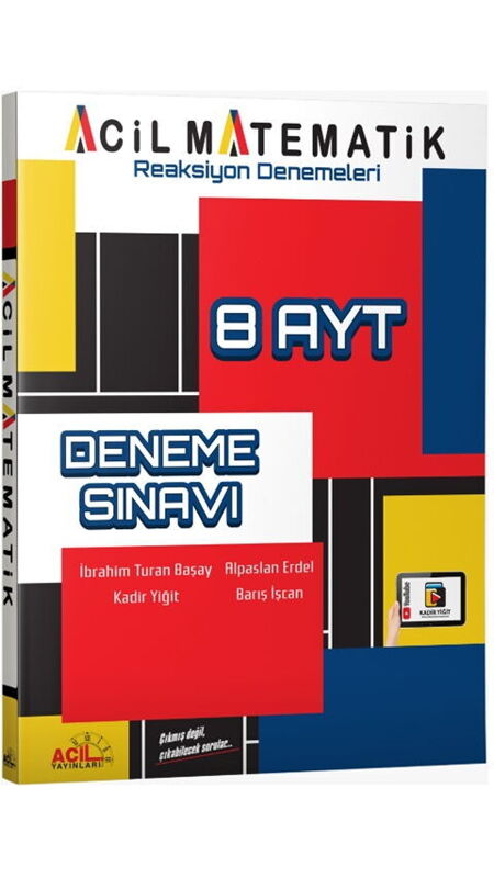 ACİL YKS AYT REAKSİYON DENEME 8Lİ MATEMATİK - 2026