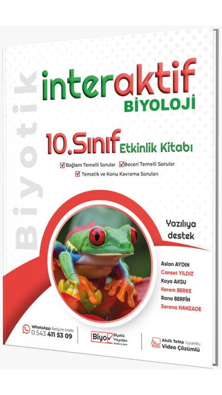 BİYOTİK 10.SINIF İNTERAKTİF ETK. BİYOLOJİ -2026-27