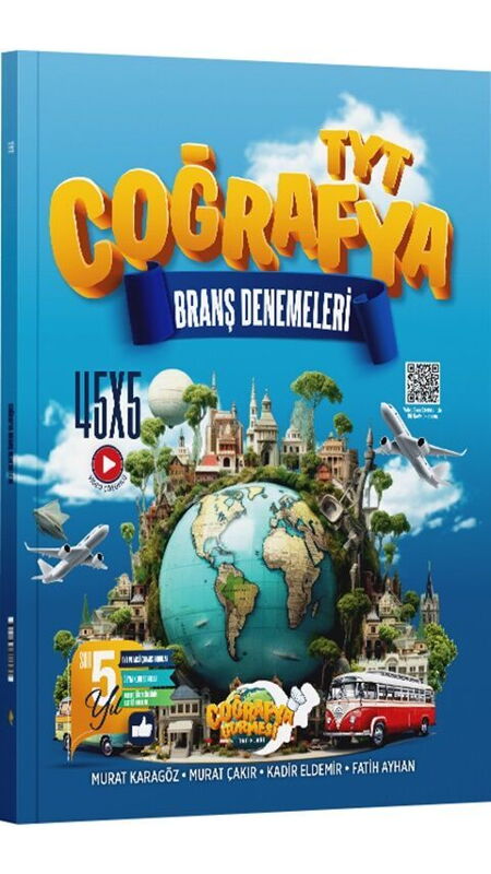 COĞRAFYA GURMESİ TYT DENEME 45*5 COĞRAFYA - 25-26