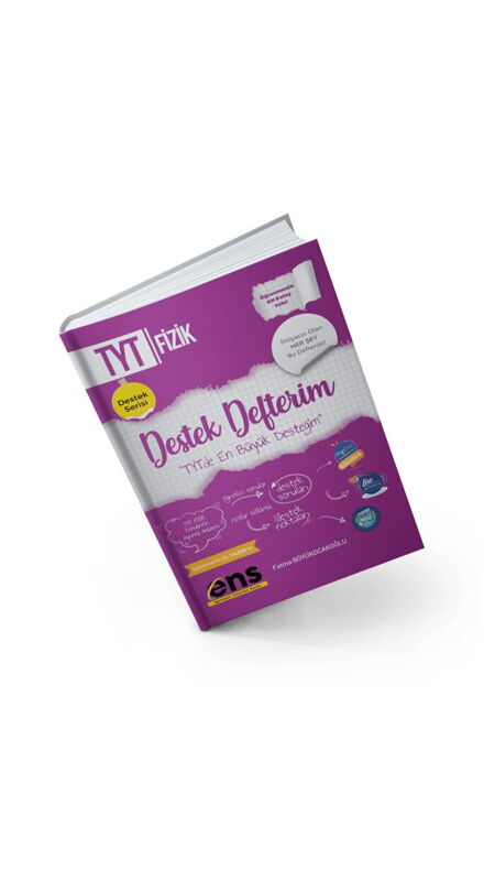 ENS TYT DESTEK DEFTERİM FİZİK - 2024-25