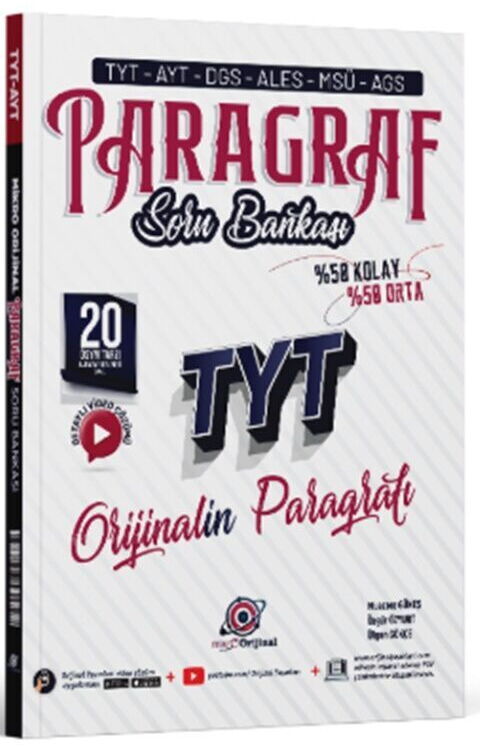 MİKRO ORİJİNAL TYT PARAGRAF -SB- 25-26