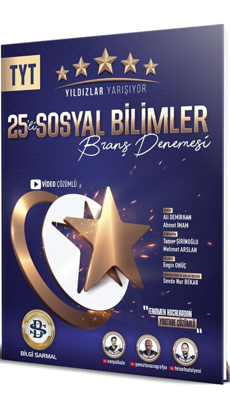YILDIZLAR YARŞ.TYT DENEME 25Lİ SOSYAL BİLM - 25-26