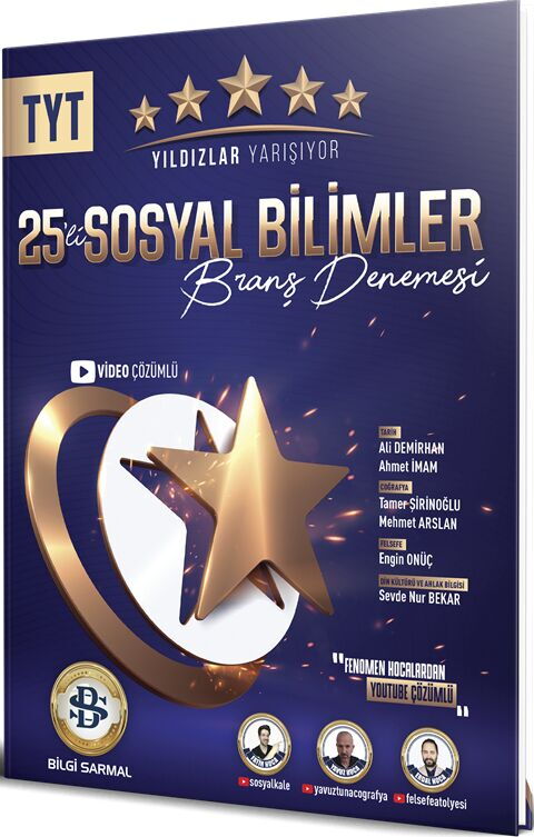 YILDIZLAR YARŞ.TYT DENEME 25Lİ SOSYAL BİLM - 25-26