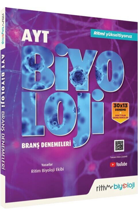 RİTİM YKS AYT DENEME 30*13 BİYOLOJİ - 2025