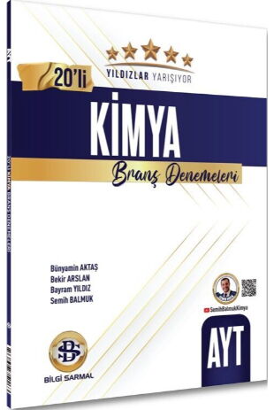 YILDIZLAR YARŞ.YKS AYT DENEME 20 Lİ KİMYA - 25-26
