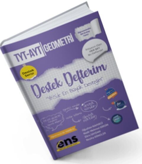 ENS YKS TYT AYT DESTEK DEFTERİM GEOMETRİ - 2024-25