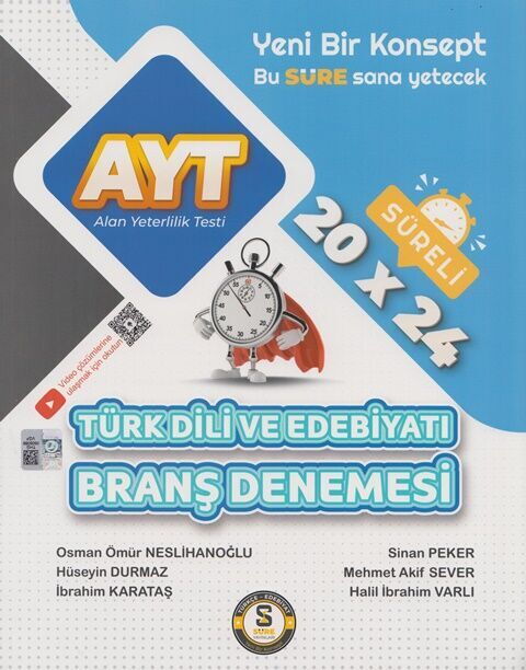 SÜRE YKS AYT DENEMESİ EDEBİYATI - 2024