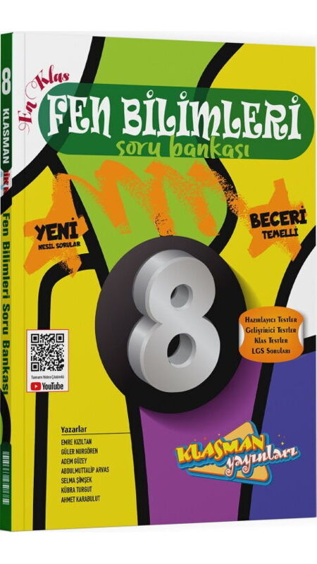 KLASMAN 08.SINIF S.B. FEN BİLİMLERİ - 2025-26