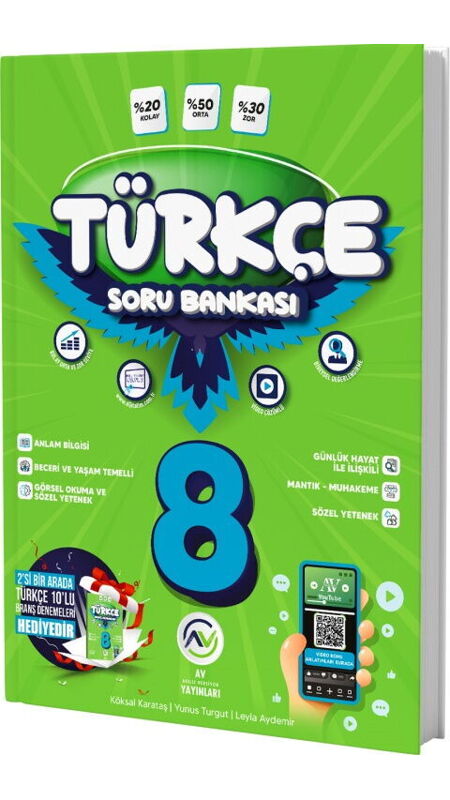 8.SINIF AV S.B. BRANŞ DNM HEDİYE TÜRKÇE - 25-26