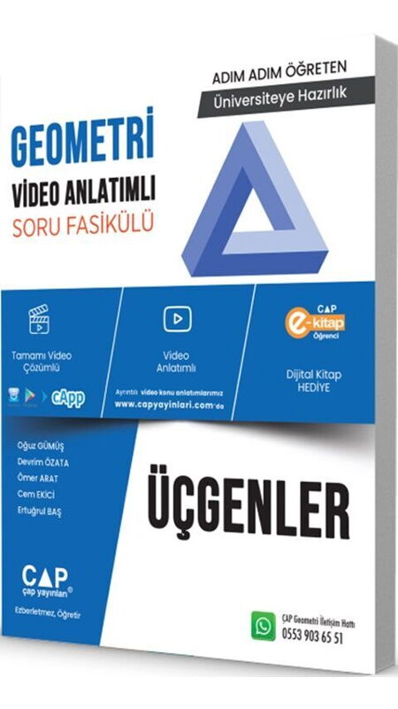 ÜNİV. HAZ GEOMETRİ KA-SB ÜÇGENLER - 2025-26