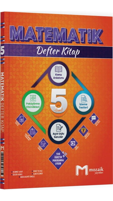 5.SINIF MOZAİK DEFTER MATEMATİK - 2025-26