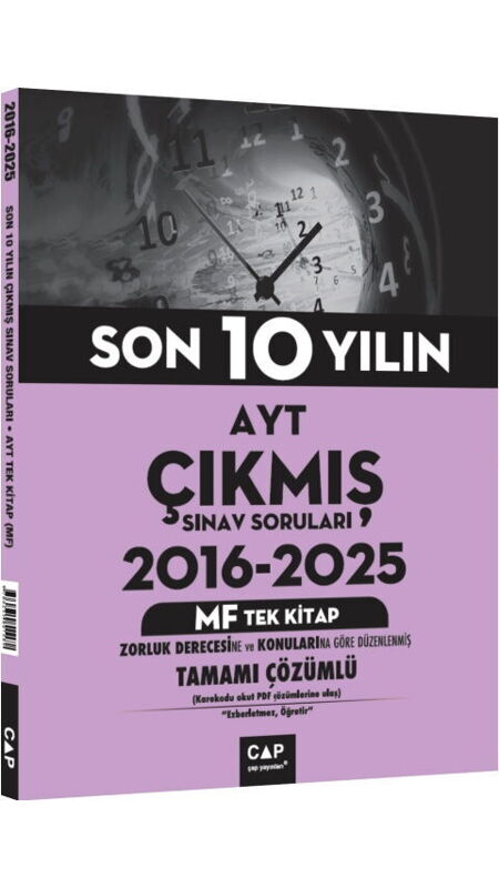 ÇAP YKS AYT ÇIKMIŞ SRLRI TÜM TEK MF 2016-2025