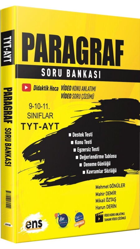 ENS DESTEK TYT S.B. PARAGRAF - 2025-26