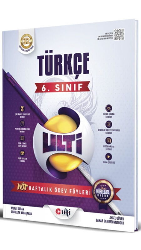 ULTİ 06.SINIF HF.ÖDEV FÖY (HÖF) TÜRKÇE - 25-26