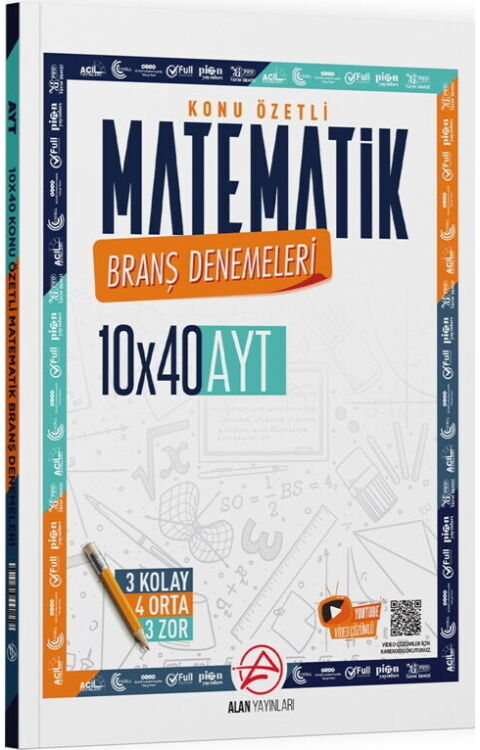 ALAN AYT KONU ÖZETLİ DENEME MATEMATİK - 2025