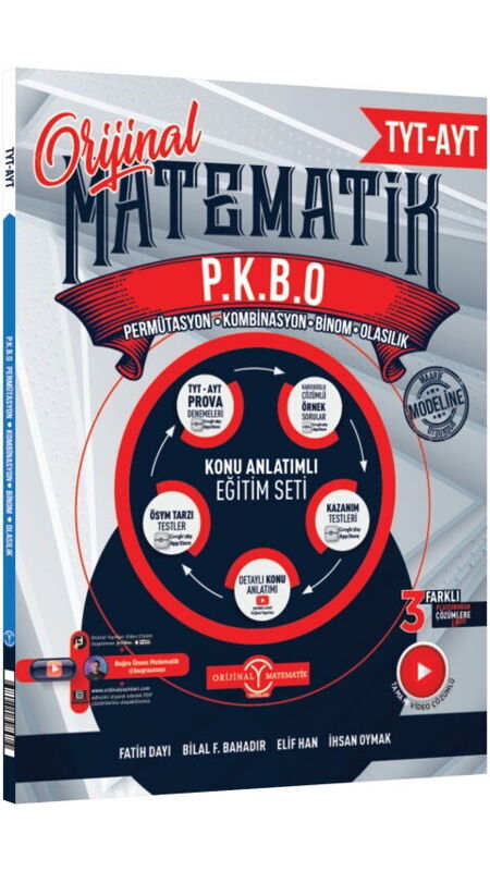 ORİJİNAL YKS AYT KA.SB. PERM.KOMB.BİNOM - 2026