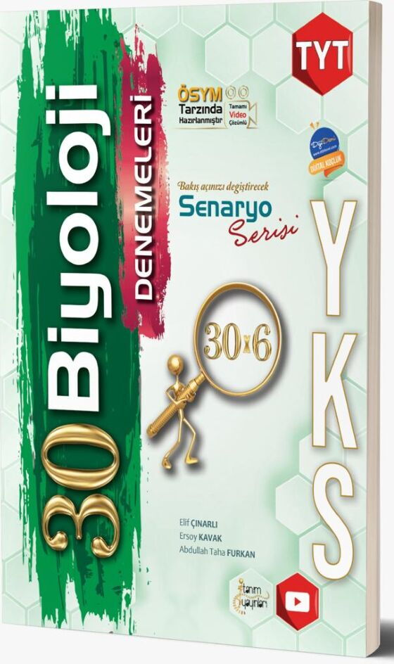 TANIM TYT DENEME 30 LU BİYOLOJİ - 2023-24