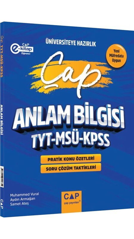 ÜNİV. HAZ TÜRKÇE MSÜ ANLAM BİLGİSİ - 2025-26