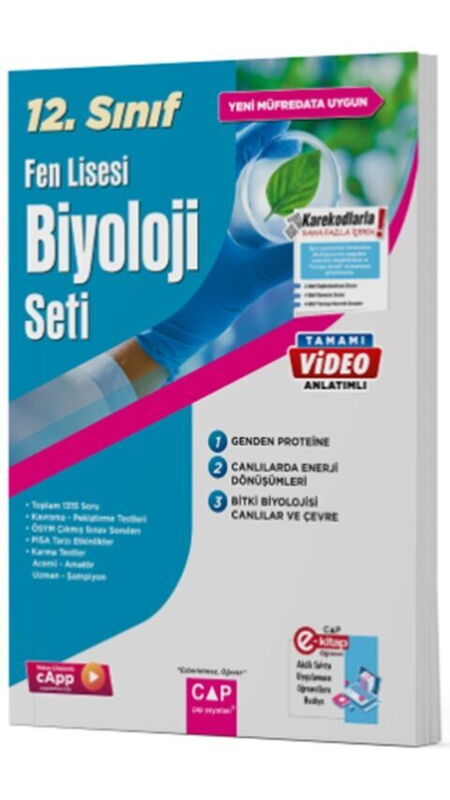 12.SINIF SET FEN LİSESİ BİYOLOJİ - 2025-26