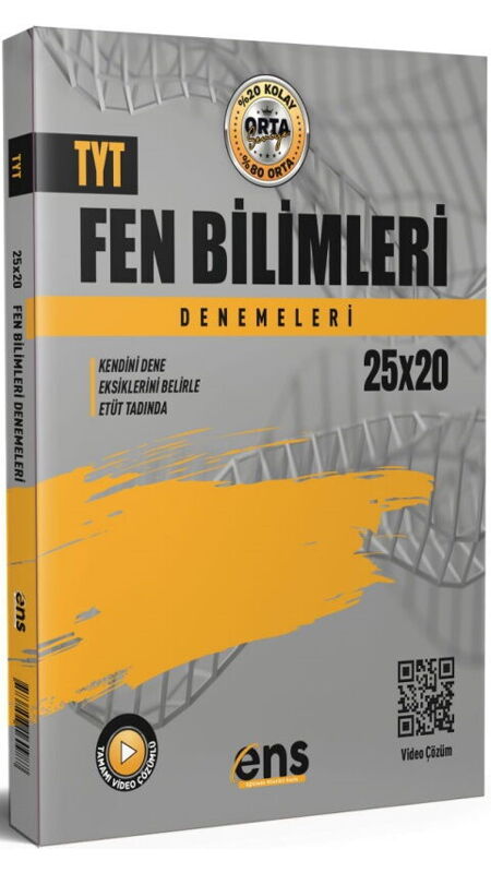 ENS DESTEK TYT DENEME 25*20 FEN BİLİMLERİ - 25-26