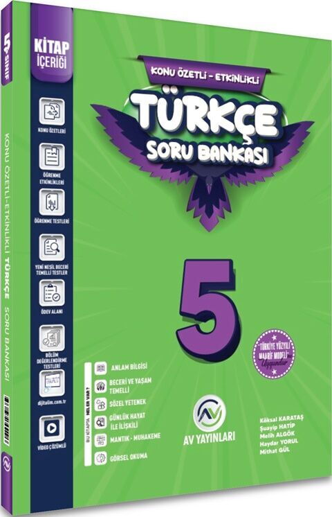 5.SINIF AV DERS İŞLEME KİTABI TÜRKÇE - 25-26