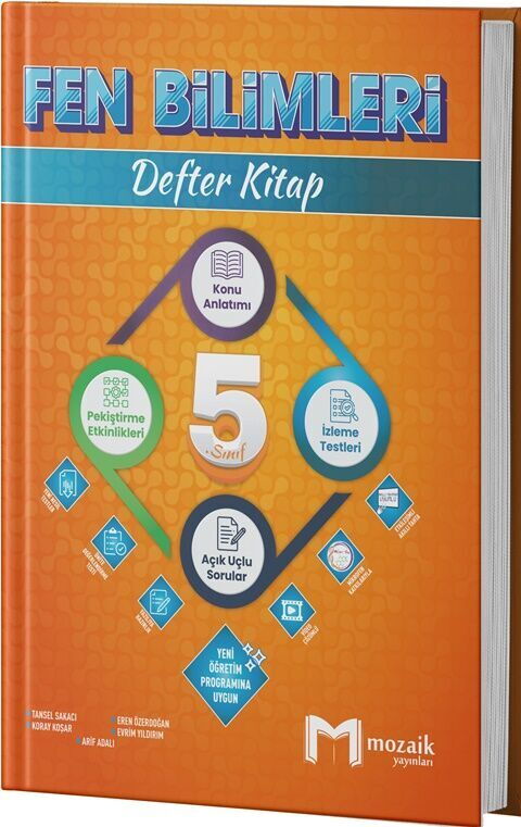 5.SINIF MOZAİK DEFTER FEN BİLİMLERİ - 2025-26