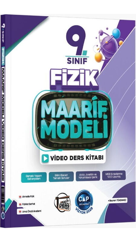 ÇAP 09.SINIF MAARİF VDK FİZİK - 2026-27