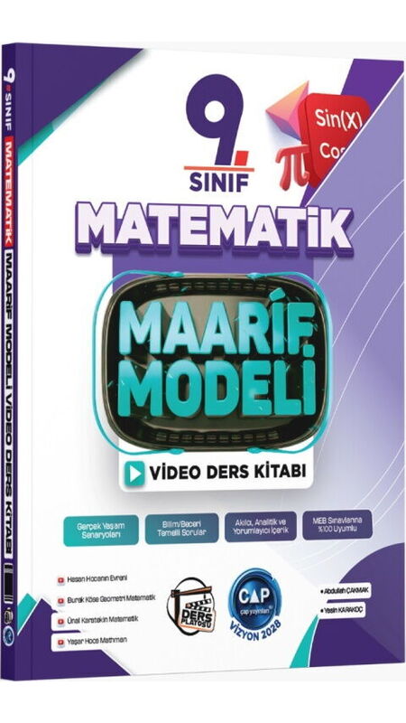 ÇAP 09.SINIF MAARİF VDK MATEMATİK - 2026-27