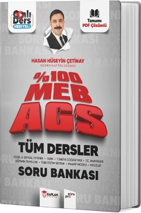 MEB AGS SORU BANKASI TÜM DERSLER  - 2025-26