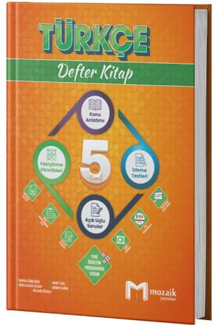 5.SINIF MOZAİK DEFTER TÜRKÇE - 2025-26
