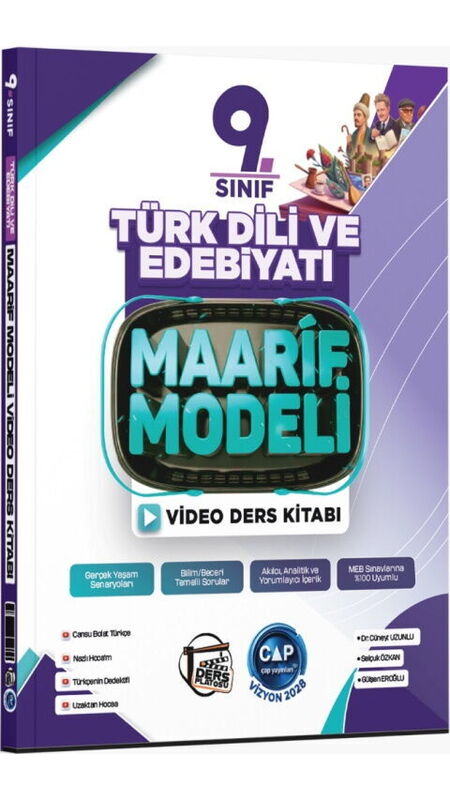 ÇAP 09.SINIF MAARİF VDK EDEBİYAT - 2026-27